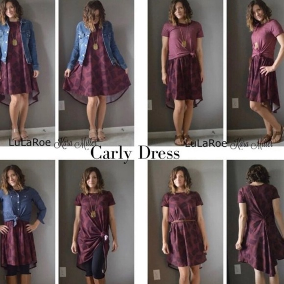 💕LulaRoe Carly Dress Size XS - Picture 14 of 14